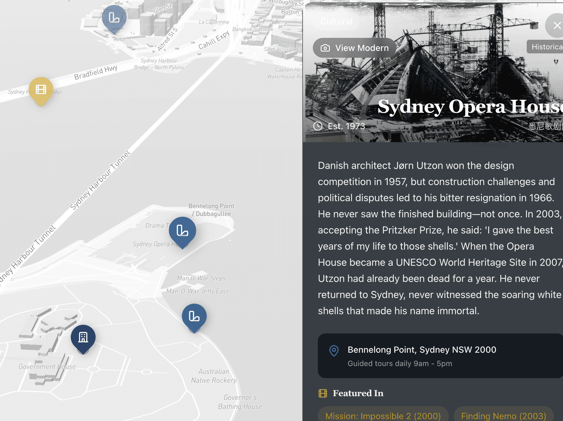 Interactive Map Preview